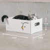 Corrugated Cardboard Box Wear-resistant Cat Catching Toy - Image 2