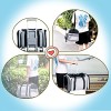 Cat Dog Carrier - Airline Approved Expandable Soft-Sided Pet Carrier with Removable Fleece Pad and Pockets, for Cats/Puppy and Small Animals Large(2 side expandable) - Image 4