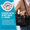 Sherpa Delta Airlines Travel Pet Carrier, Airline Approved & Guaranteed On Board - Black, Medium - Image 4