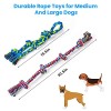 Heavy-Duty Rope Dog Toys for Large & Medium Chewers - 2 Pack, Tug of War, Teeth Cleaning, 100% Cotton - Image 6