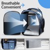 Petskd Pet Backpack Carrier 17x11x9.5 Alaska Airline Approved for 1-15 LBS Small Cats and Dogs(Blue) - Image 4